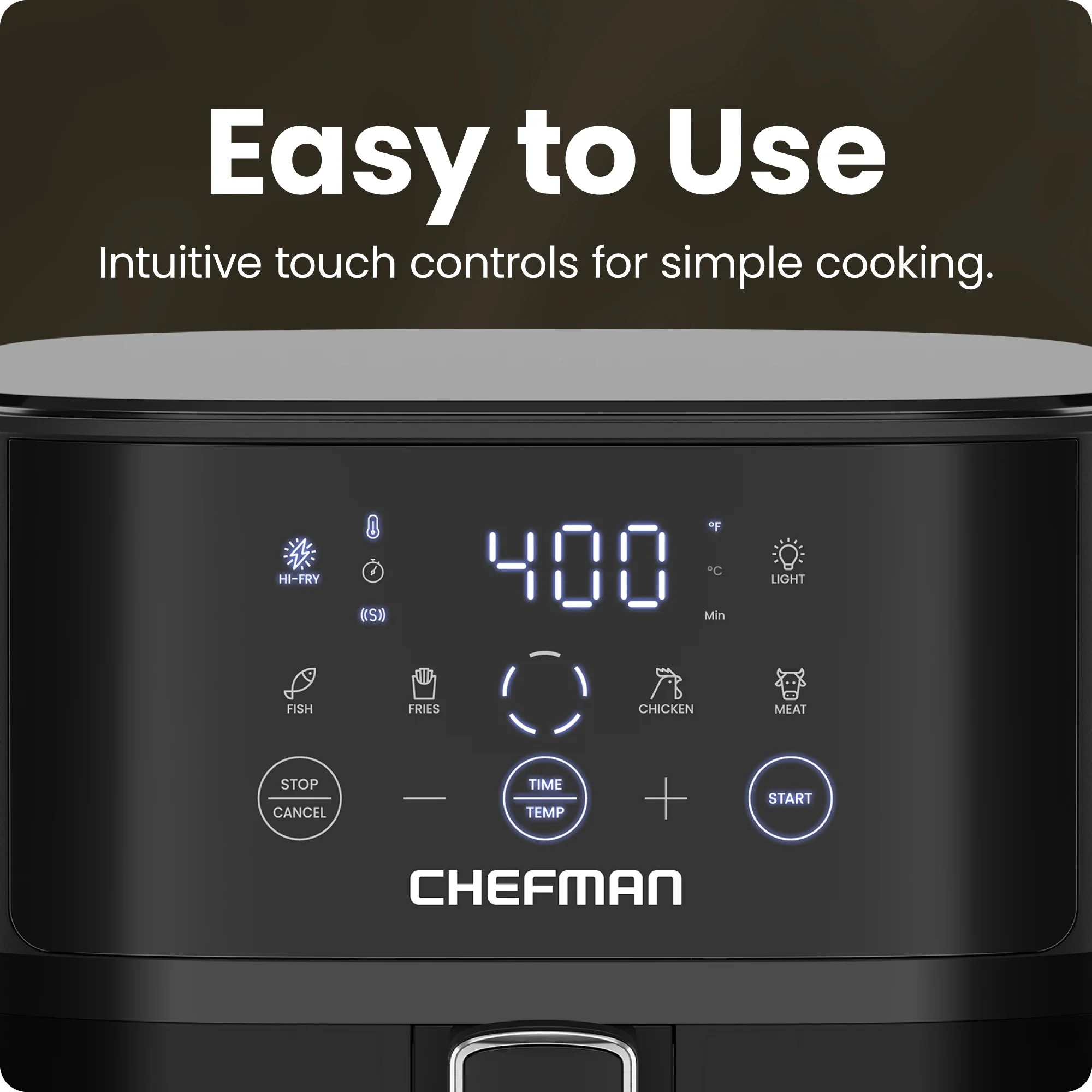 TurboFry Touch 6-Quart Easy-View Air Fryer - Image 2
